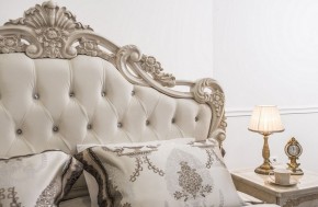 Кровать с мягким изголовьем Патрисия (1600) крем в Когалыме - kogalym.mebel-74.com | фото