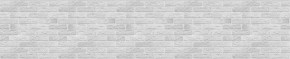 Кухонный фартук 610х3000х1,5 (композит) КМ Кирпич серый в Когалыме - kogalym.mebel-74.com | фото