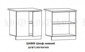 ЛИЗА-2 Кухонный гарнитур 1,7 Белый глянец холодный в Когалыме - kogalym.mebel-74.com | фото