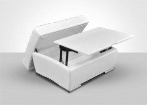 Модуль ПУФ Брайтон со столом (ткань до 400) в Когалыме - kogalym.mebel-74.com | фото