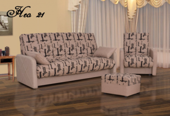 Комплект мягкой мебели НЕО 21М (3+1+ Пуф) в Когалыме - kogalym.mebel-74.com | фото