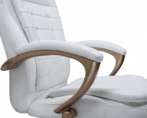 Офисное кресло для руководителей DOBRIN DONALD LMR-106B белый в Когалыме - kogalym.mebel-74.com | фото