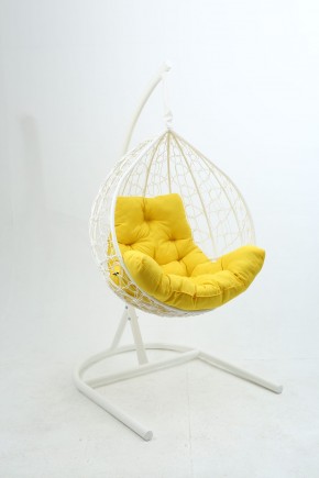 Подвесное кресло Бароло (белый/желтый) в Когалыме - kogalym.mebel-74.com | фото