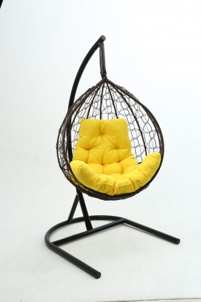 Подвесное кресло Бароло (коричневый/желтый) в Когалыме - kogalym.mebel-74.com | фото