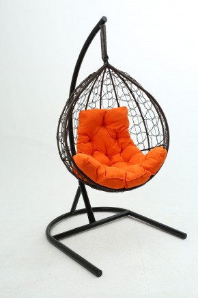Подвесное кресло Бароло (коричневый/оранжевый) в Когалыме - kogalym.mebel-74.com | фото