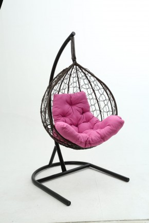 Подвесное кресло Бароло (коричневый/розовый) в Когалыме - kogalym.mebel-74.com | фото