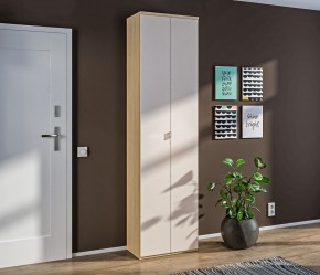 Шкаф 2 дверный Афина СБ-3312 (Дуб винченца/Кашемир серый) в Когалыме - kogalym.mebel-74.com | фото