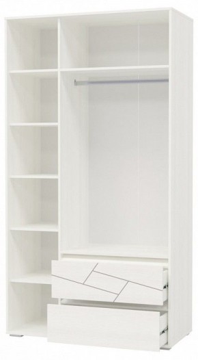 Шкаф 3-х дверный с ящиками АДЕЛИНА (4-4832рам.б) в Когалыме - kogalym.mebel-74.com | фото