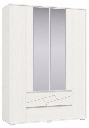Шкаф 4-х дверный с ящиками АДЕЛИНА (4-4833рам.б) в Когалыме - kogalym.mebel-74.com | фото