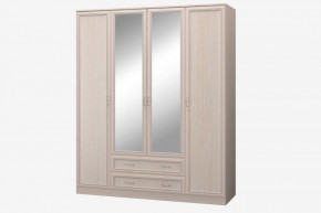ВЕРОНА-СП Шкаф 4-х дверный с зеркалом и ящиками в Когалыме - kogalym.mebel-74.com | фото