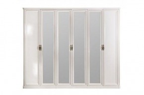 Шкаф 6-ти ств (2+2+2) с зеркалами Натали (комплект) в Когалыме - kogalym.mebel-74.com | фото
