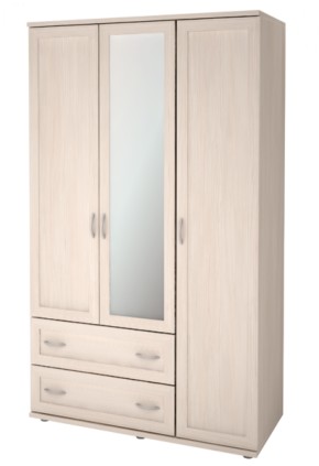 Шкаф для одежды 3-х дверный Ника-Люкс 18 в Когалыме - kogalym.mebel-74.com | фото