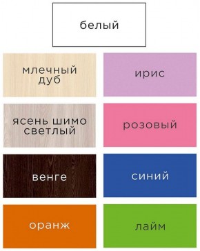 Шкаф ДМ 800 с 2-мя ящиками (розовый) в Когалыме - kogalym.mebel-74.com | фото