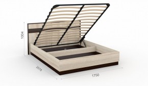 Спальня Эшли Кровать 160 с подъемным механизмом Венге/Дуб сонома в Когалыме - kogalym.mebel-74.com | фото