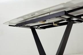 Стол ALATRI 120 MATT WHITE MARBLE SOLID CERAMIC / BLACK, ®DISAUR в Когалыме - kogalym.mebel-74.com | фото
