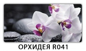 Стол Бриз с фотопечатью Орхидея R041 в Когалыме - kogalym.mebel-74.com | фото
