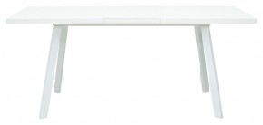 Стол ФИН 120 Белый, стекло/ Белый каркас М-City в Когалыме - kogalym.mebel-74.com | фото