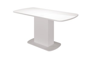Стол обеденный Соренто 2 раздвижной (Белый) в Когалыме - kogalym.mebel-74.com | фото