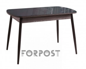 Стол раздвижной со стеклянной столешницей (BLACK, WHITE) в Когалыме - kogalym.mebel-74.com | фото