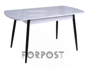 Стол раздвижной со стеклянной столешницей (BLACK, WHITE) в Когалыме - kogalym.mebel-74.com | фото