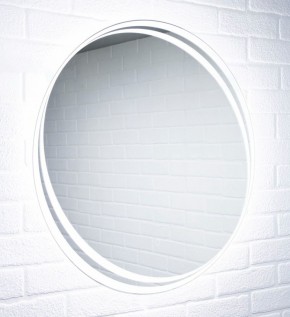 Зеркало Берг 700х700 с подсветкой Домино (GL7055Z) в Когалыме - kogalym.mebel-74.com | фото