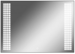 Зеркало Cosmo 100 black с подсветкой Sansa (SC1047Z) в Когалыме - kogalym.mebel-74.com | фото