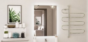 Зеркало Дублин 800х600 с подсветкой Домино (GL7017Z) в Когалыме - kogalym.mebel-74.com | фото