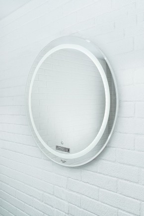 Зеркало Gia 75 white с подсветкой Sansa (SGa1044Z) в Когалыме - kogalym.mebel-74.com | фото