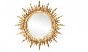 Зеркало круглое золото (1810(1) в Когалыме - kogalym.mebel-74.com | фото