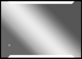 Зеркало Оттава 1000х700 с подсветкой Домино (GL7028Z) в Когалыме - kogalym.mebel-74.com | фото