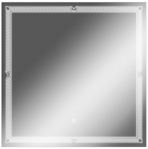 Зеркало Паликир 700х700 с подсветкой Домино (GL7051Z) в Когалыме - kogalym.mebel-74.com | фото