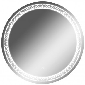 Зеркало Прая 700х700 с подсветкой Домино (GL7048Z) в Когалыме - kogalym.mebel-74.com | фото